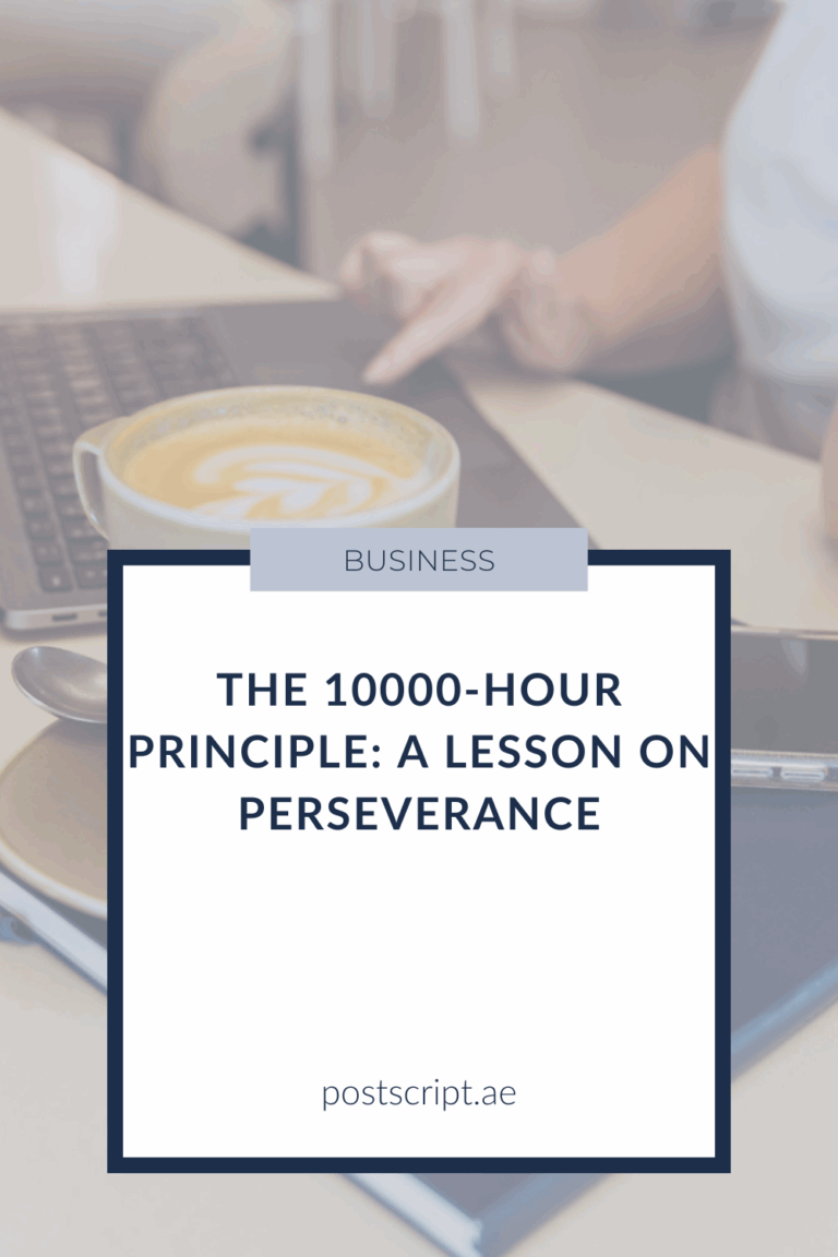 The 10000-Hour Principle: A Lesson on Perseverance